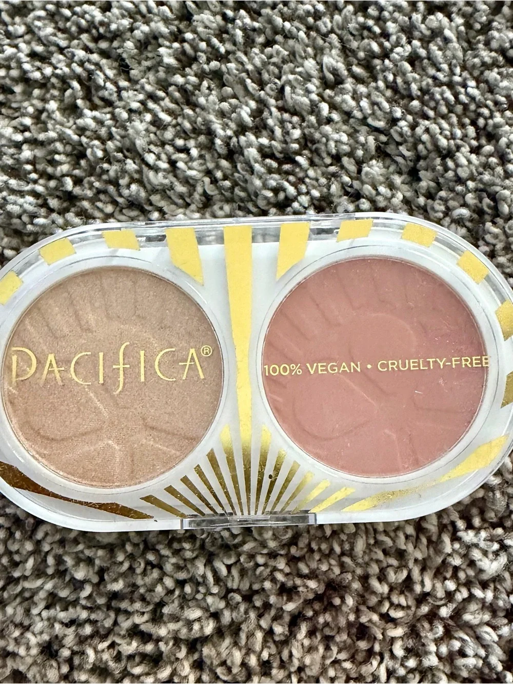 Pacifica Blush & Highlighter Duo - Champagne Glow & Dusty Pink